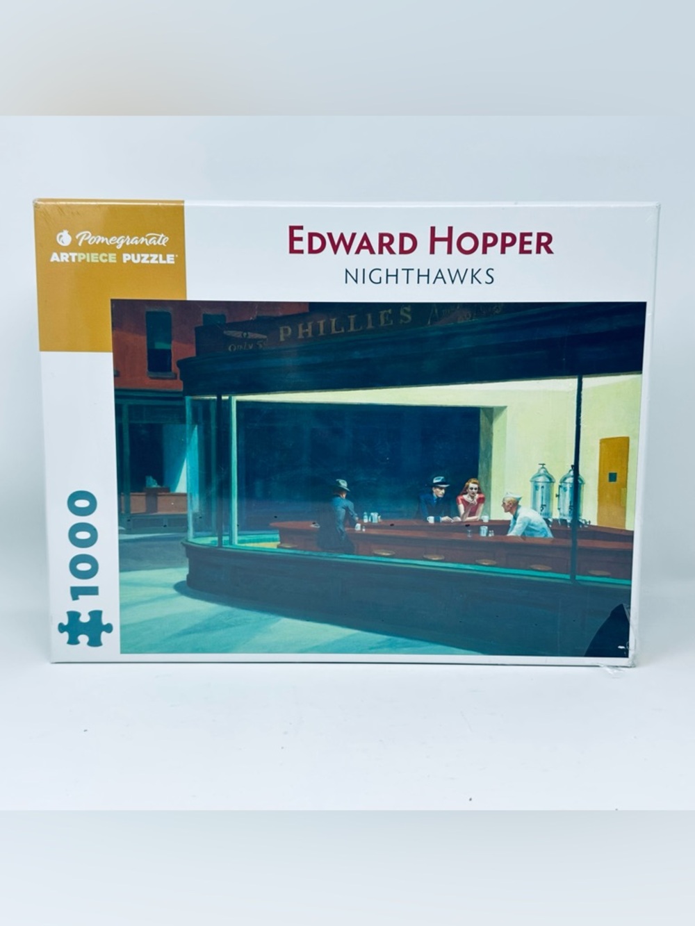 Pomegranate 1000 Piece Jigsaw Puzzle Nighthawks by Edward Hopper Complete Sealed